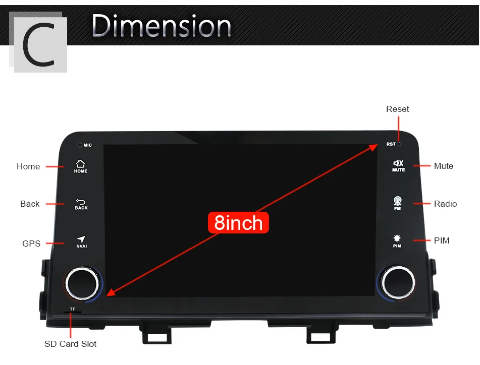 Perfect Android 9.0 Octa 8 core car dvd for Kia Picanto morning 2017 2018 GPS gps navigation car multimedia player video radio player 26