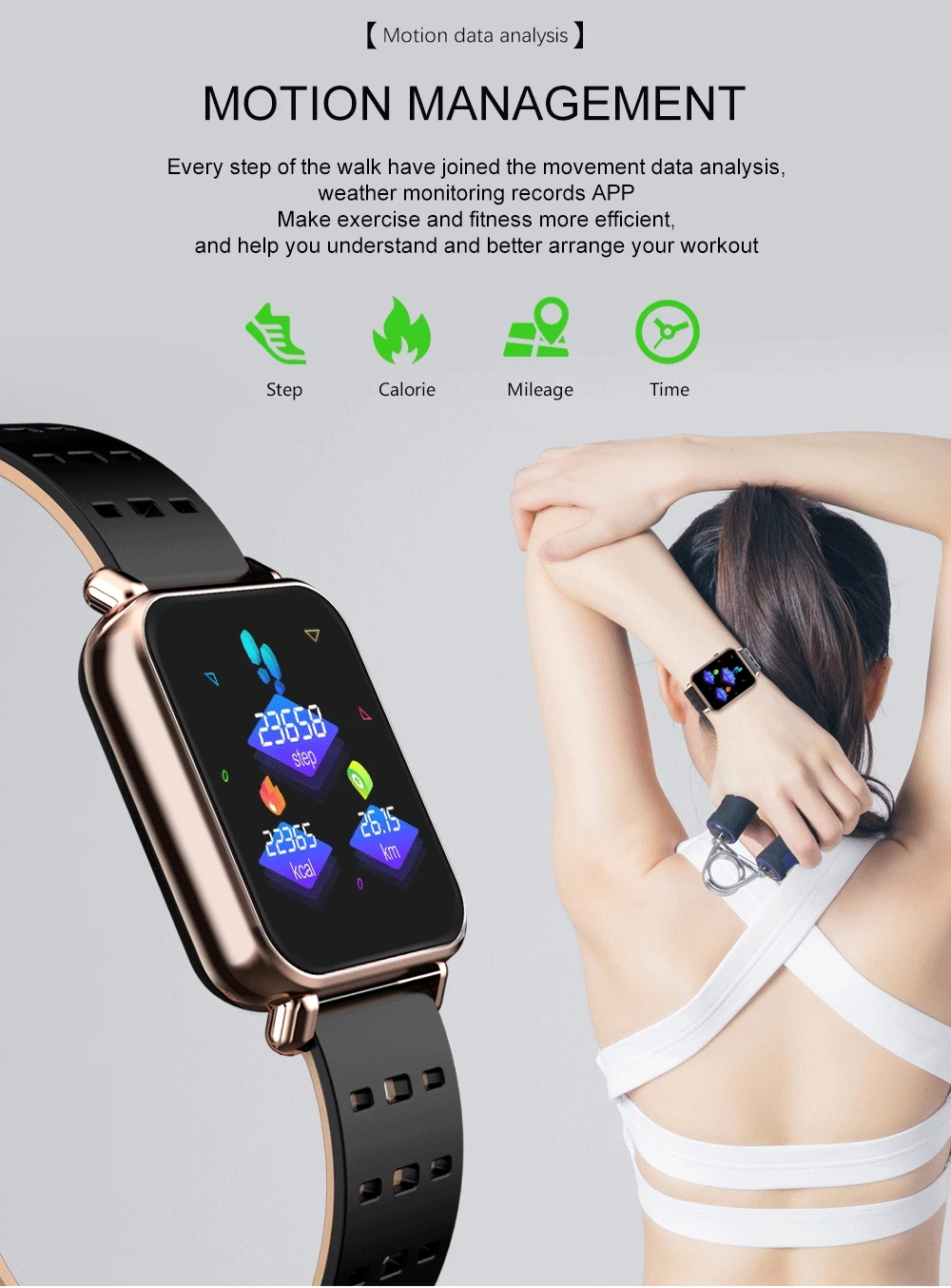 Y6 pro Bluetooth Смарт часы в режиме реального времени Частота сердечных сокращений информация о кровяном кислородном давлении для мужчин и женщин модные спортивные часы