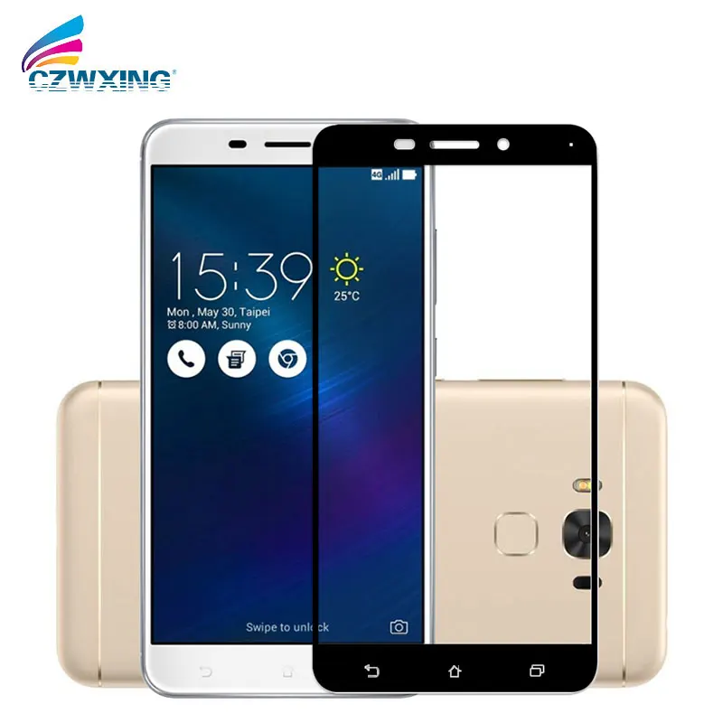 

For Tempered Glass ASUS ZenFone 3 MAX ZC553KL Screen Protector ASUS ZenFone 3 MAX ZC553KL X00DD ZC 553KL ZC553 Full Cover Glass