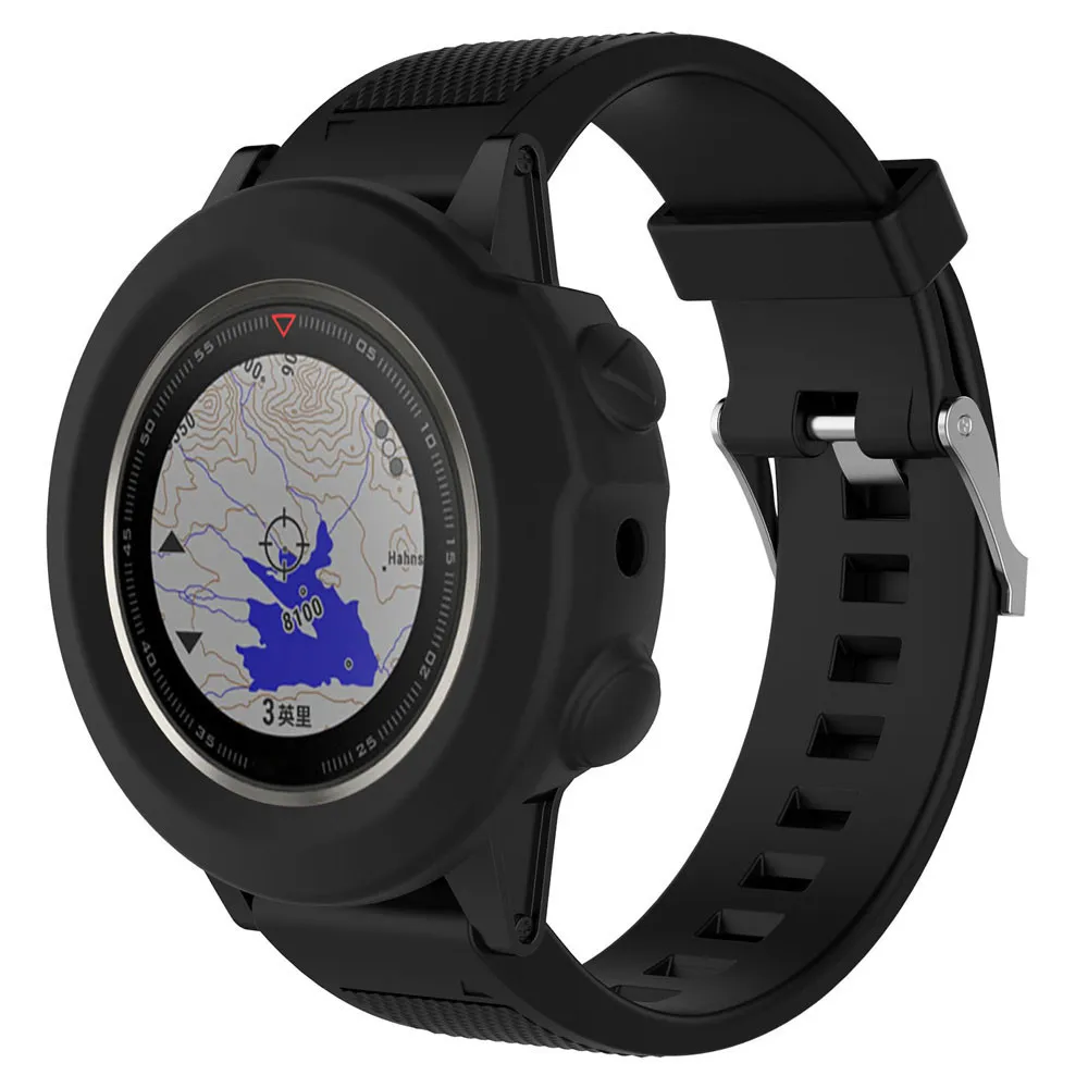  Ersatz Silicon Schlank Uhr Fall Abdeckung Für Garmin Fenix 5X GPS Uhr SmartWatch Watachband Sportin