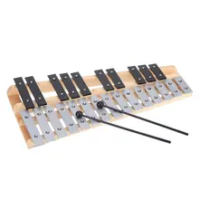 FBIL-25 Note Glockenspiel Xylophone Educational Musical Instrument Percussion Gift with Carrying Bag