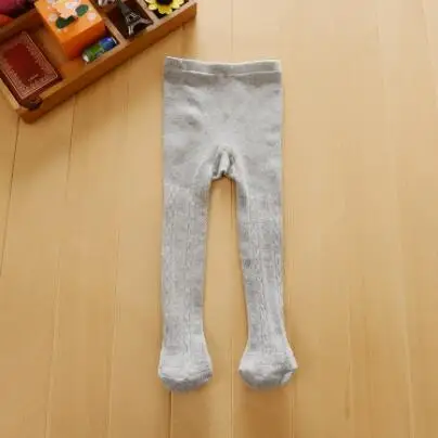 toddler gray Новые колготки для девочек; колготки для малышей; трикотажные хлопковые колготки для малышей; колготки для маленьких девочек; штаны; детская одежда; Bebe Fille - Цвет: toddler gray