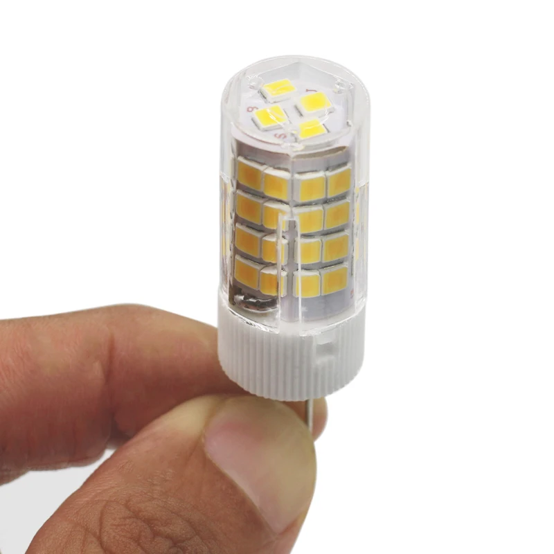 G4 G9 E14 5 Вт AC85V-265V 52leds антибликовый заменить 60 W Галогенная светодиодное освещение лампы лампочки Bombillas лампочка-кукуруза огни 10 шт./лот