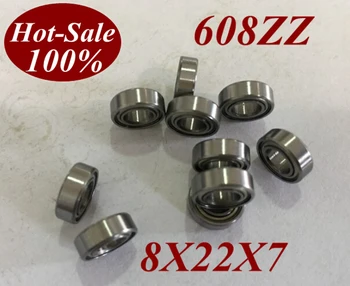 

500Pcs ABEC-5 High Quality Miniature Ball Bearing 608ZZ 608Z 608 ZZ 608-ZZ 8X22X7 MM 8*22*7 MM For NSK FAG NTN SKF KOYO machine