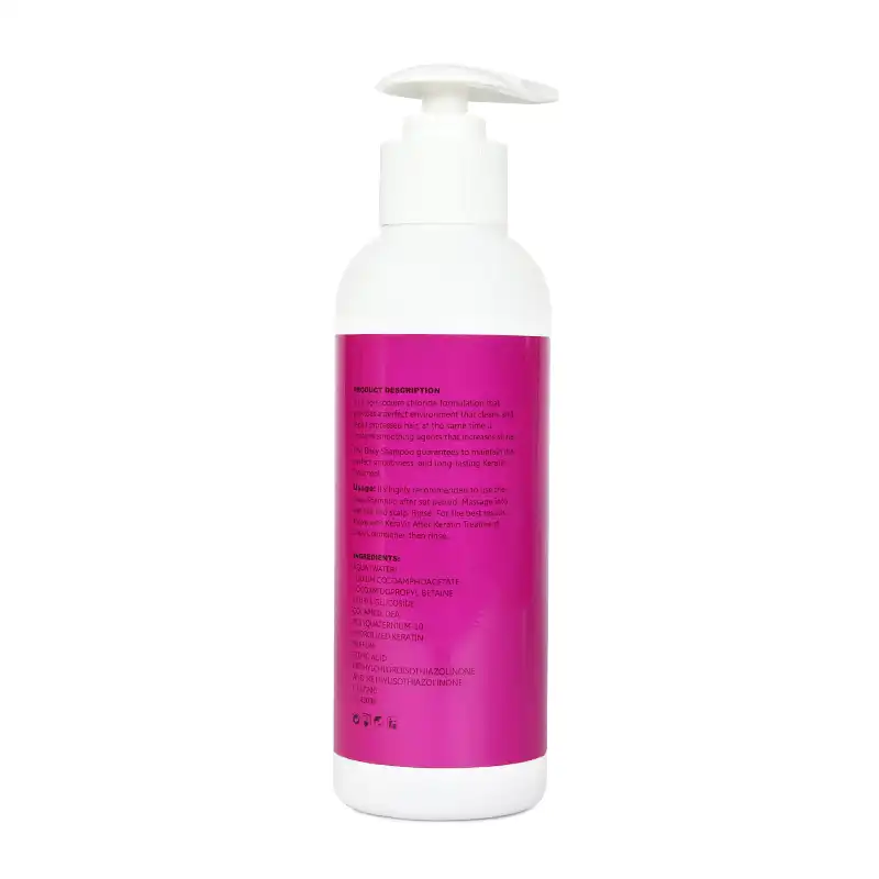 250ml Mini Portable Brazilian Keratin Daliy Shampoo And Daily
