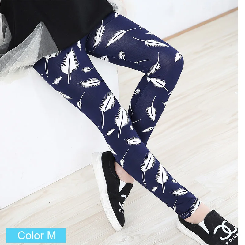 Color M Детские леггинсы 2-14 лет - Цвет: Color M