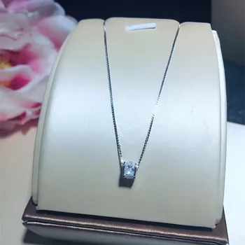 

Designer Fashion 925 Sterling Silver Jewelry 3A Cubic Zirconia Party Necklace