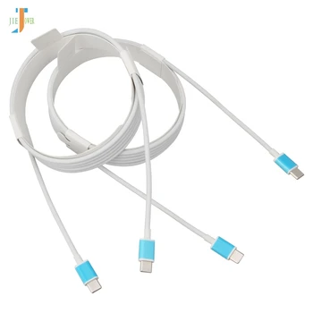 

Type-C Cable 1m Type-C To Type-C 8pin To Type-C Data Sync Charging Cable for Huawei P10 Xiaomi Iphone X DELL XPS15 1000pcs/lot