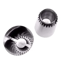 Новая глазурь трубопровод сопло из нержавеющей стали DIY торт крем для декорации торта Кондитерские Цветочные наконечники инструмент для выпечки TE889