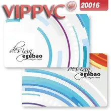 A20016 шаблон карты-пластиковая визитка-85,5X54X0,38 мм однолицевая печать