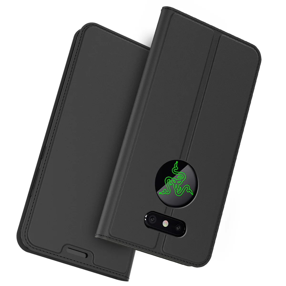 

CASEWIN For Razer Phone 2 Case Luxury PU Leather Flip Stand Protection Wallet Cover For Razer Phone 2 Coque Card Slot Holder