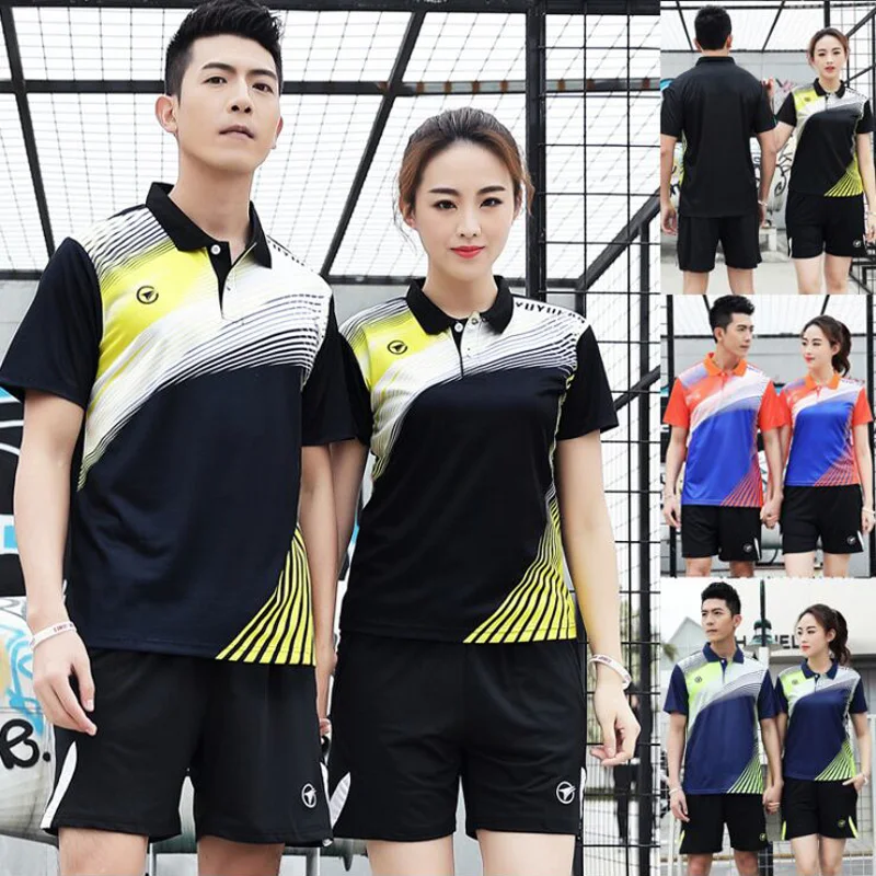

New 2019 men/women badminton and tennis shirts,camiseta fitness hombre,table tennis shirt,tennis shirts men,fitness shirt men