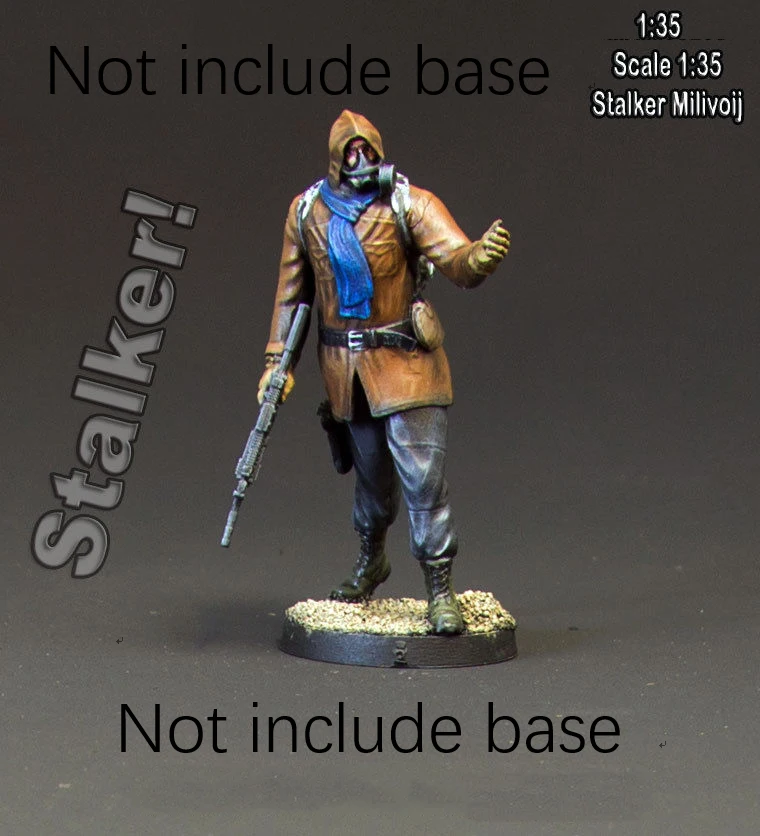 1/24 75mm Resin Figure Model Kit Scarecrow Warrior Soldier unpainted unassembled
