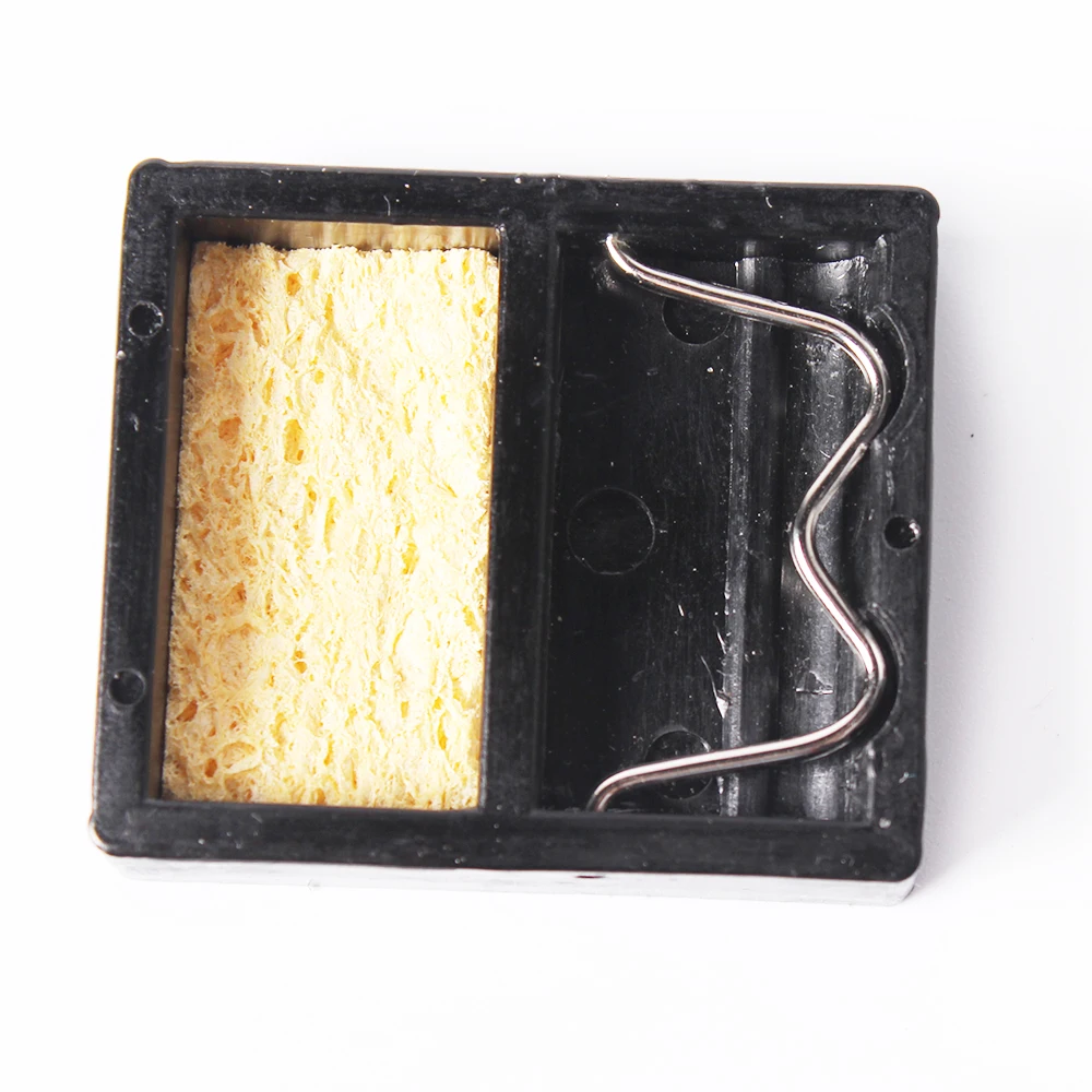 

Soldering Welding Iron Support Stand Square Station Iron Holder Home DIY Repair Tools Electrical Protecting Base