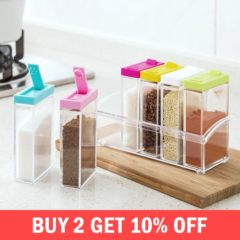 Seasoning Bottles Jars Box Plastic Spice Lid Can Sugar Layers Kitchen Storage Organizer Boxes Home Organization Accessories Item Seasoning Bottles Jars Box Plastic Spice Lid Can Sugar Layers Kitchen Storage Organizer Boxes Home Organization Accessories Item