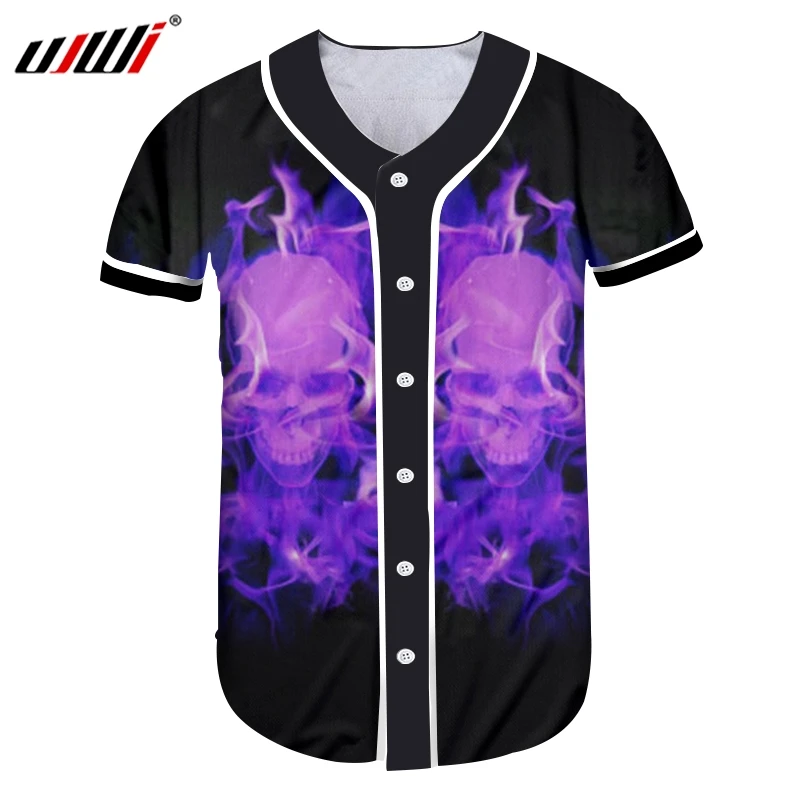 purple baseball shirts