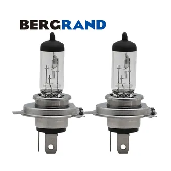 

2PCS H4 P43t 12V 60/55W 3100K Clear Glass Standard Car Headlight Bulb Halogen Lamp Auto Lamps For Kia Kio Chevrolet