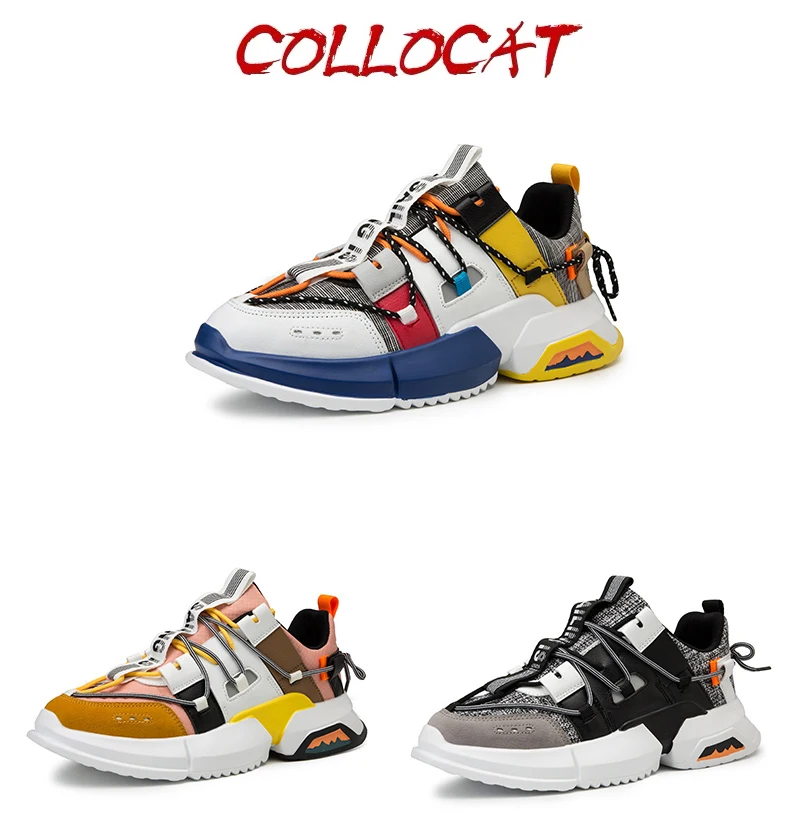 Трендовая цветная дышащая Спортивная обувь для мужчин; спортивная обувь на толстой подошве; Разноцветные мужские кроссовки; спортивные кроссовки; Zapatillas