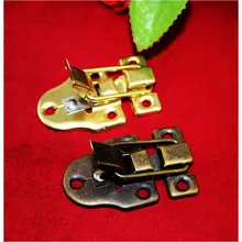 Vintage Lock antiguo Metal joyero caja de regalo maleta caso hebillas palanca cierre, 56*40mm, 5 Juegos