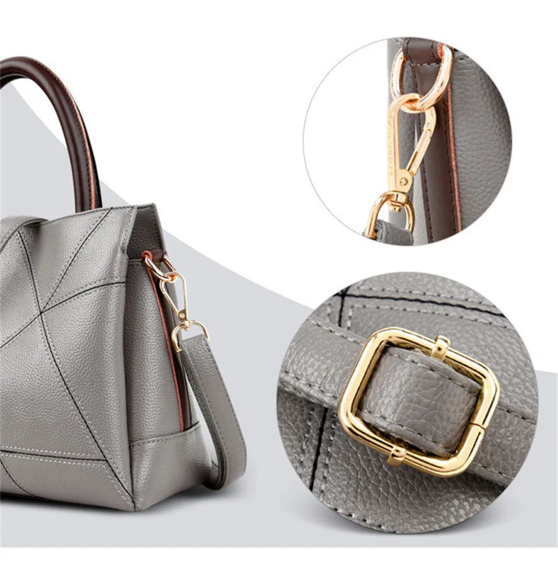Сумка из натуральной кожи Женская Большая вместительная сумка Bolsas Feminina сумка на плечо для женщин Сумка через плечо женская сумка