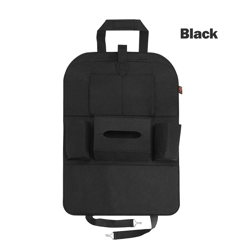 Сумка для хранения на сиденье автомобиля мульти-карман сумка для хранения для Dodge Jeep Grand Cherokee/Compass/Commander/Wrangler/Rubicon/SAHALA/Патриот - Название цвета: Черный
