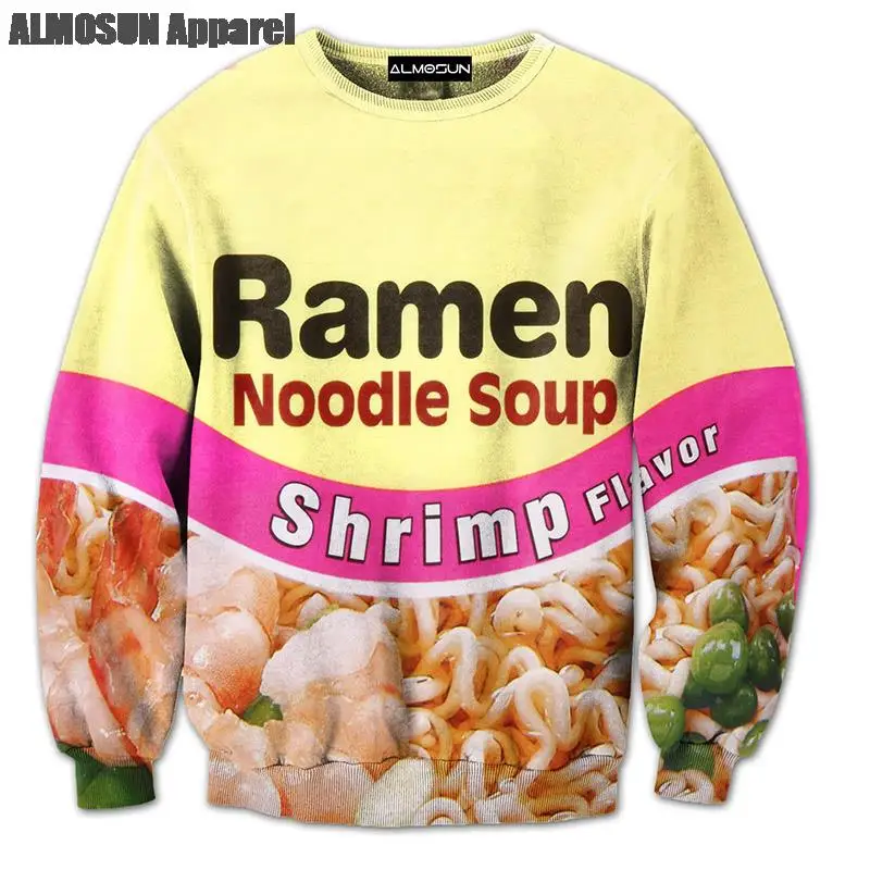 shrimp ramen noodle hoodie