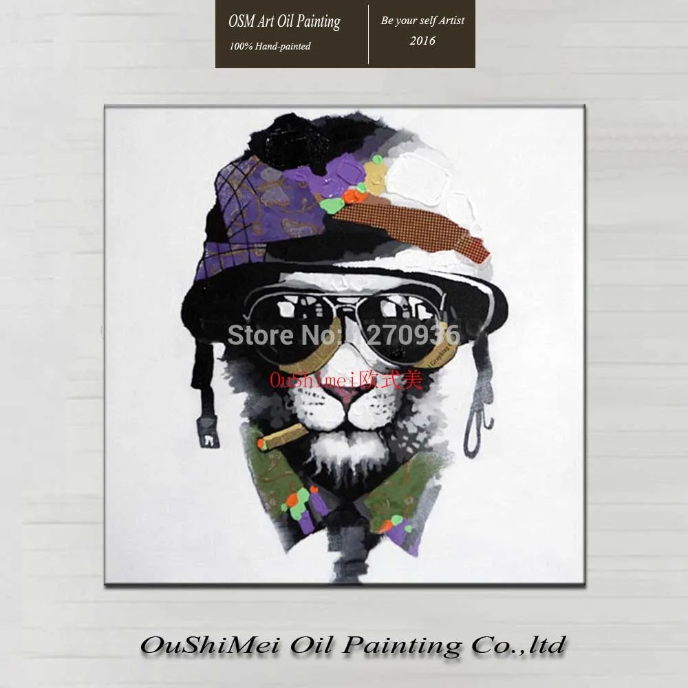 Online Shop Dekorasi Rumah Lukisan Minyak Buatan Tangan Abstrak