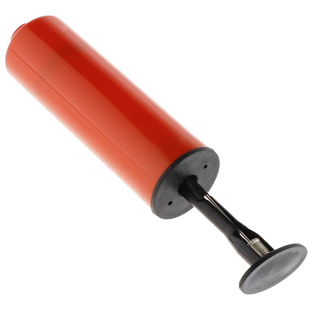 Portable Hand Push Ball Pump Mini High Pressure Ball Inflation Pump with Needle for Basketball Volleyball Soccer Football