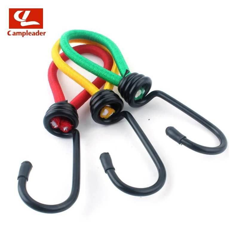 

Outdoor Camping Tent Elastic Rope Buckle 15cm Fixed Bundle with Elastic Rope Hook Camping Canopy Accessories Drawstring CL240