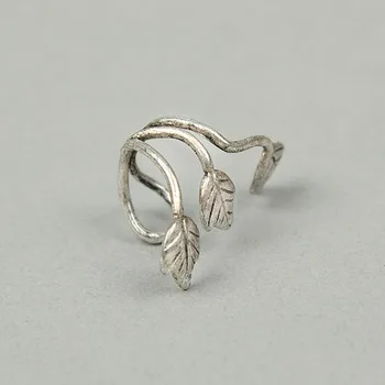 

Wholesale Fashion Vintage Plated Leaf Ear Cuff For Women & Men Free Shipping 36pcs/lot