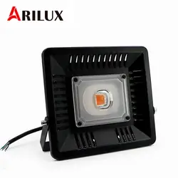 ARILUX полный светодио дный спектр COB LED растение прожектор AC220-240V/AC110V 30 Вт/50 Вт водостойкий Ультра светодио дный тонкий светодиодный