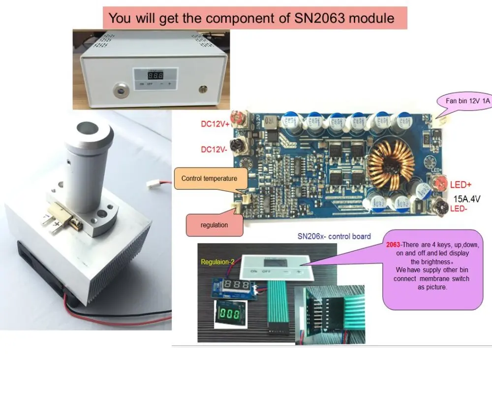 the latest medical endoscope light source module and 60W LED endoscope