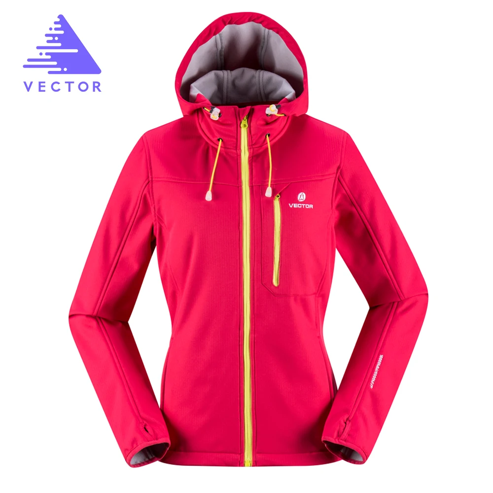 VECTOR Softshell Jacket Men Women Windproof Waterproof Outdoor Jacket Adult Camping Hiking Jackets Rain Jacket Windstopper
