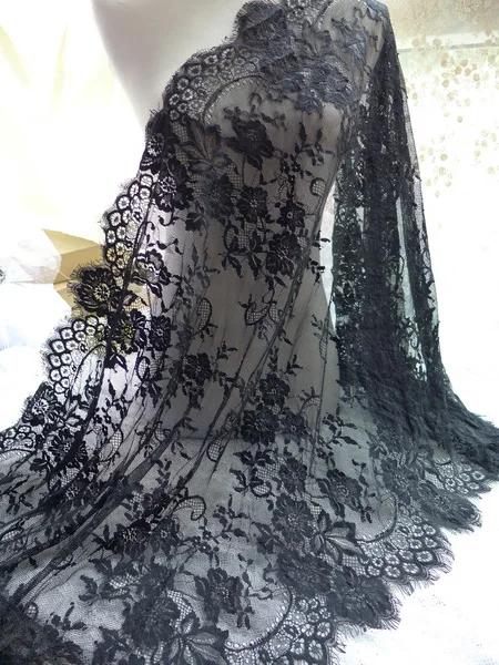 Кружевная ткань Шантильи с цветочным рисунком 3 м|chantilly lace fabric|lace fabricchantilly |