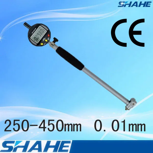 

SHAHE 250 -450 mm 0.001 mm Digital Bore Gauge dial indicator gauge digital indicator measuring tool
