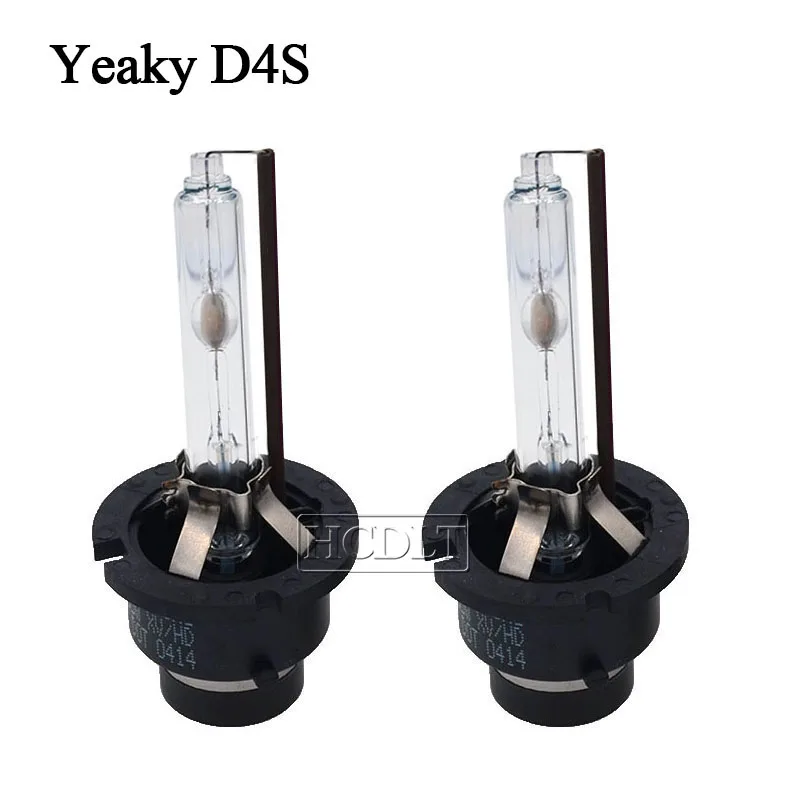 HCDLT 35W Yeaky D2S D4S Xenon Headlight Kit D2R D4R HID Ballast Control Unit 85967-50020 5500K 6500K 4500K Yeaky Xenon Lamp Bulb (4)