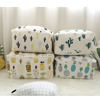 

Quilt Travel Storage Bags Folding Closet Organizer cupboard Rangement Large Capacity Storage Containers Portable Bolsas De Tela