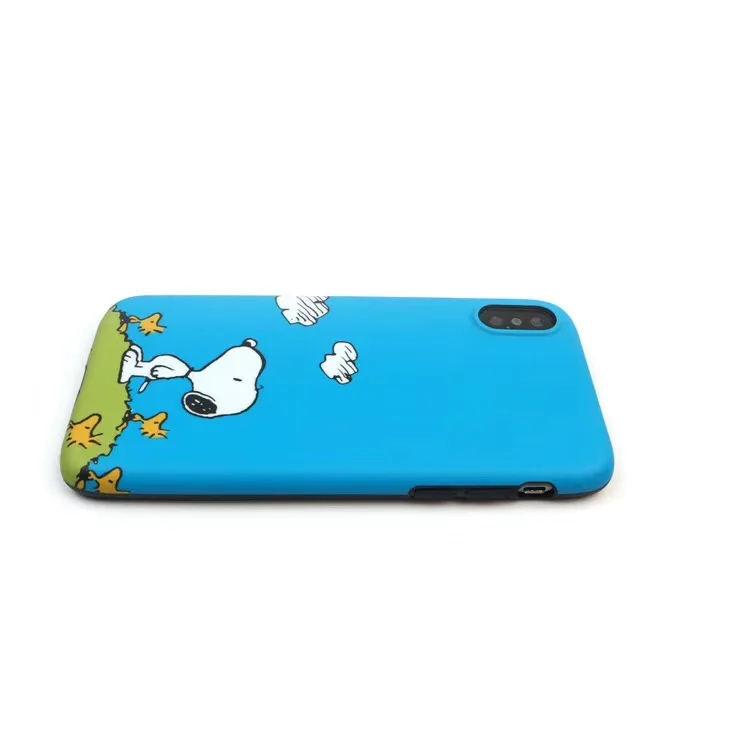 Cute Cartoon PEANUTS Charlie Brown Phone Case For iPhone 7 8 6 6s plus 11 pro x xs max xr Pet dog high quality soft IMD Cover