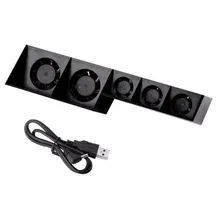 Кондиционер ноутбук USB вентилятор охлаждения 5 cpu кулер внешний турбо контроль температуры для Playstation PS4