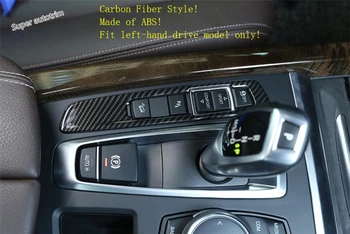 

Lapetus For BMW X5 F15 2014 - 2017 / X6 F16 2015 - 2018 ABS Interior Center Control Stalls Gear Shift Box Frame Cover Trim 1 Pcs