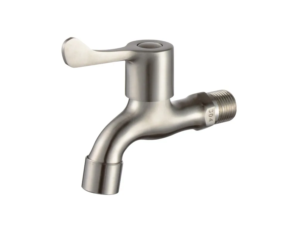 Free shipping Inwall 304 stainless steel washing machine mixer tap with