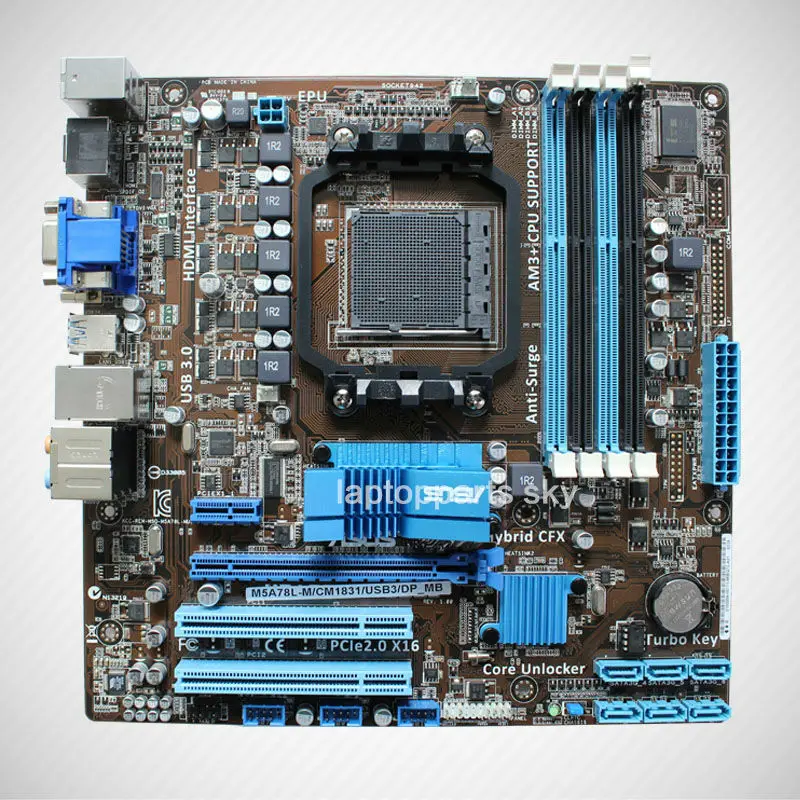

For ASUS M5A78L-M CM1831 motherboard DDR3 AM3+ 760G USB3.0