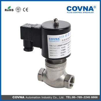 

1/2" DN15 US Series 2/2 Way High Temperature Control Solenoid Valve Stainless Steel