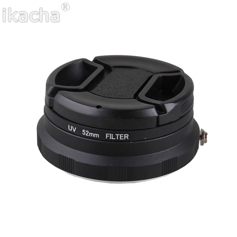 New 4 In1 Reverse Protection Camera Macro Lens Adapter Set For Nikon d90 d3100 d3200 d3300 d5100 d5200 d5300 Lens 52mm UV Filter (2)