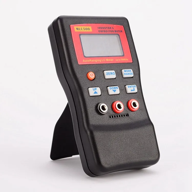 Mlc500 digital lc medidor profissional lcd capacitância