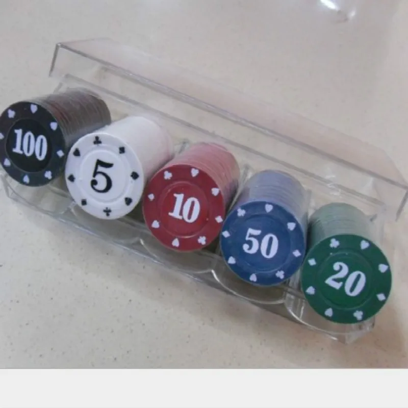 

20Pcs/set Explosion Poker Chips Mahjong Chips Game Chips40*0.3