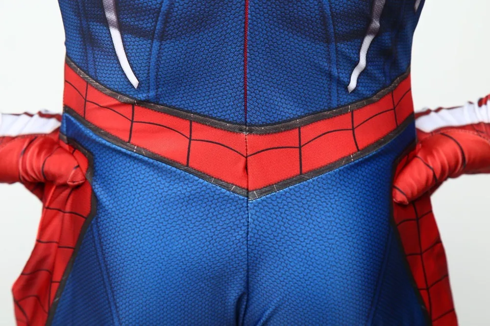 Insomniac Games Spiderman Cosplay Costume Zentai Spider Man Superhero Bodysuit Suit Jumpsuits (15)