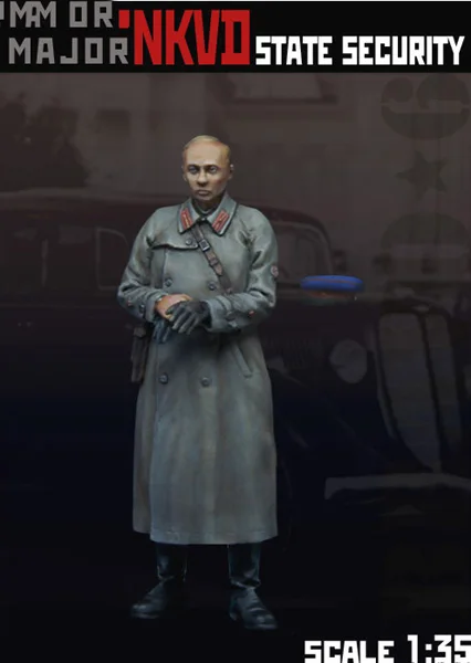 

1/35 Major, Soviet soldier standing toy Resin Model Miniature Kit unassembly Unpainted
