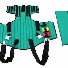 Eemgerncy установлены первой помощи зеленый подстилка для лошади Plymouths полупальто позвоночника носилки