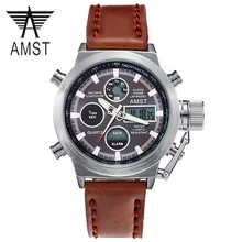 Reloj Hombre 2017 Watches men luxury brand 50m LED Military watches Genuine quartz mens watch Sport dive Clock Relogio Masculino